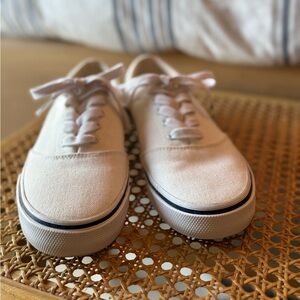 Toms White Canvas Sneakers